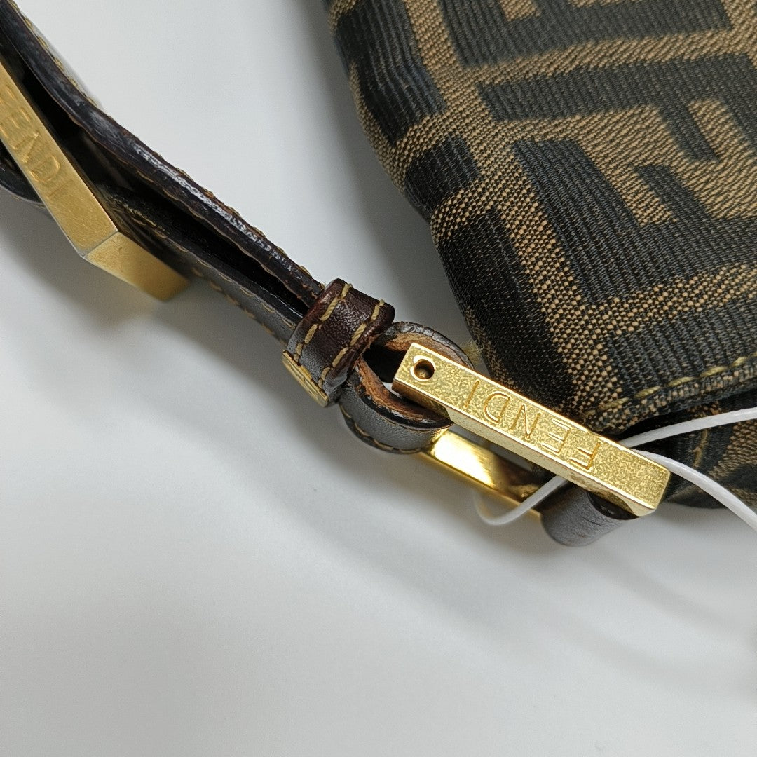 Canvas Shoulder Bag Brown