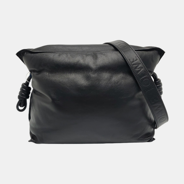 Authenticated pre-owned  Flamenco Xl Calfskin Black - Shoulder Bag at Looply