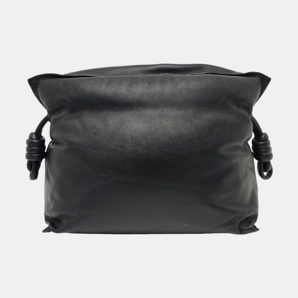 Authenticated pre-owned  Flamenco Xl Calfskin Black - Shoulder Bag at Looply