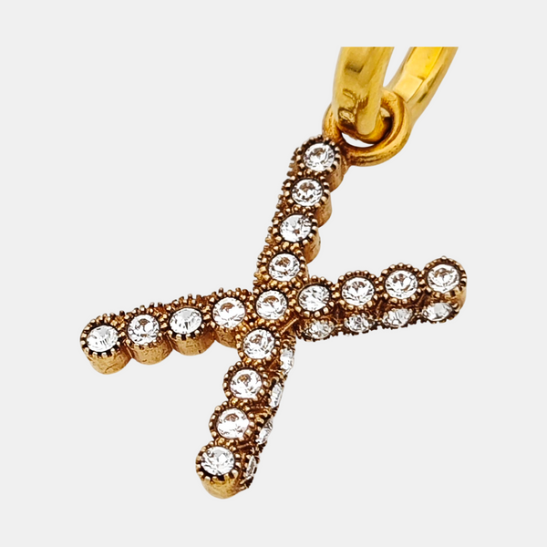 Authenticated pre-owned  Gold-tone Metal Bag Charm - Bag Charm at Looply