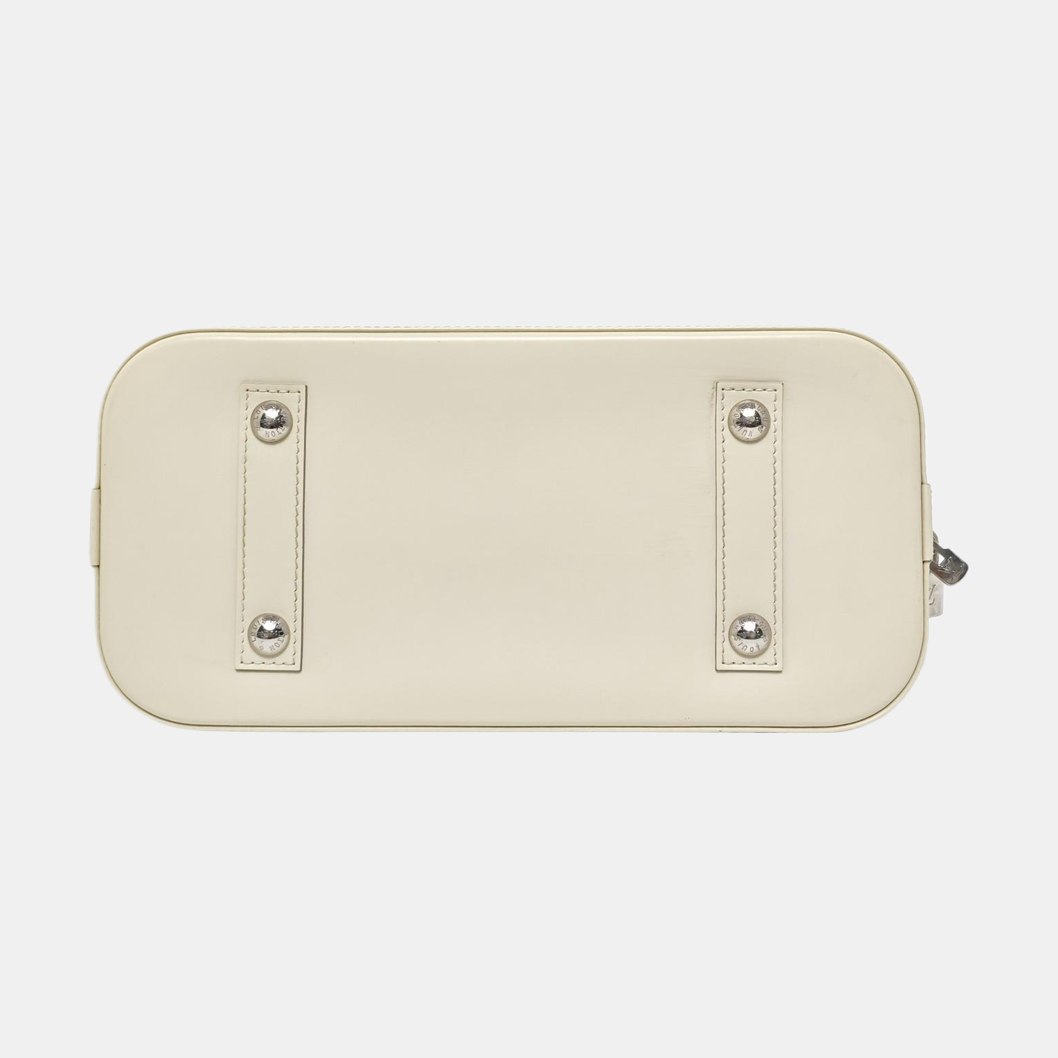 Authenticated pre-owned  Alma PM Epi White - Shoulder Bag at Looply