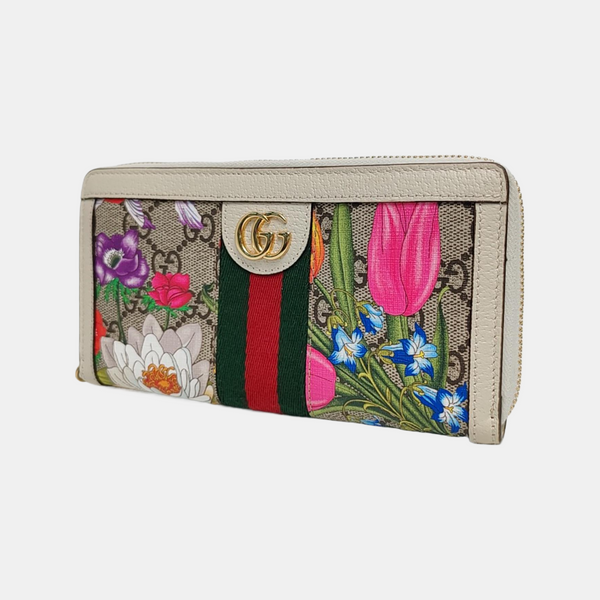 Authenticated pre-owned  Ophidia Monogram Coated Canvas Beige Wallet - Wallet at Looply