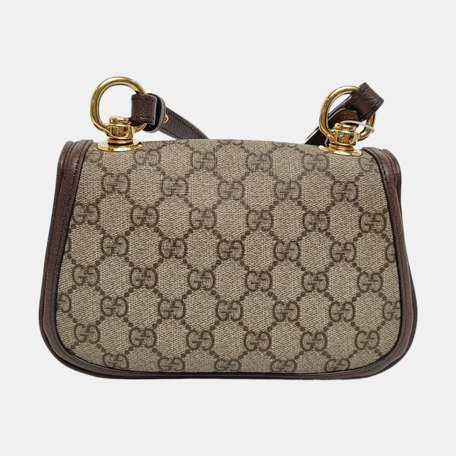 Authenticated pre-owned  Blondie Monogram Coated Canvas Brown - Crossbody Bag at Looply