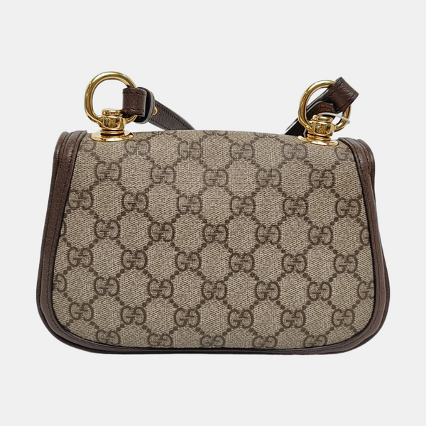 Authenticated pre-owned  Blondie Monogram Coated Canvas Brown - Crossbody Bag at Looply