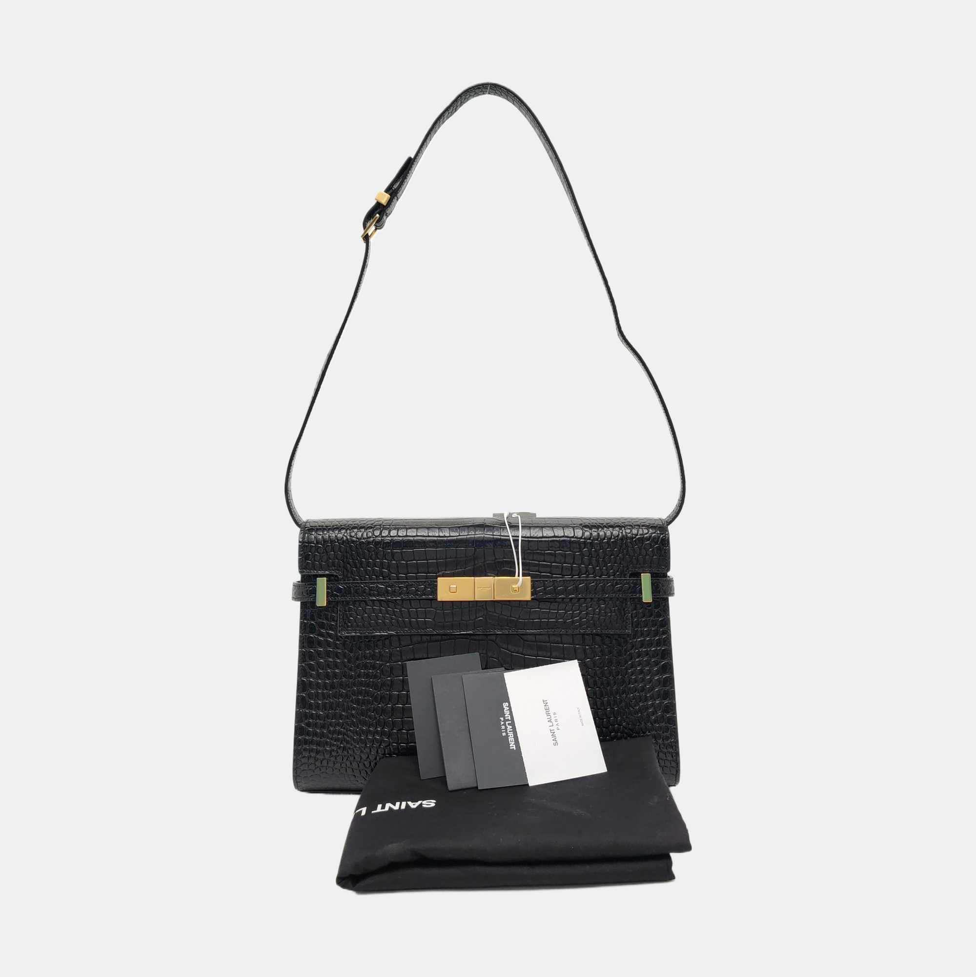 MANHATTAN Calfskin Black