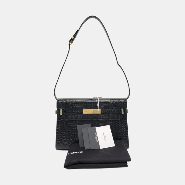 MANHATTAN Calfskin Black