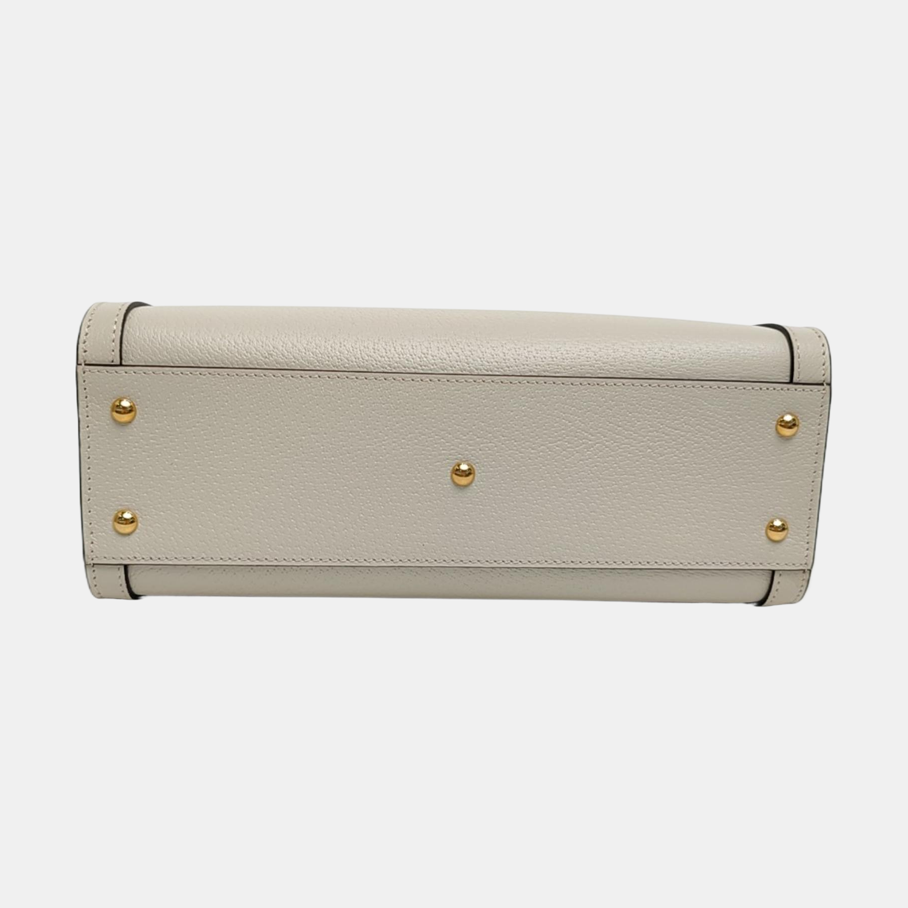 Authenticated pre-owned  Diana Small Calfskin White - Shoulder Bag at Looply