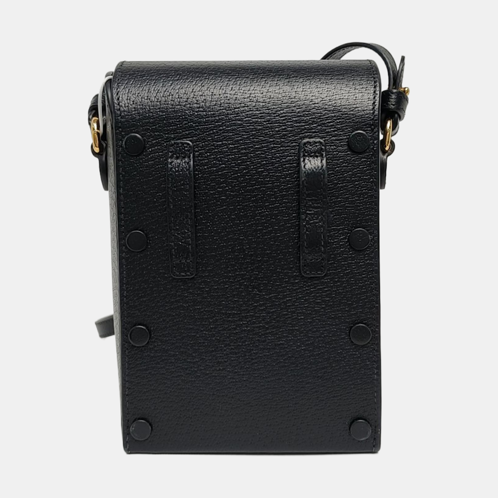 Authenticated pre-owned  Horsebit 1955 Mini Calfskin Black - Handbags at Looply