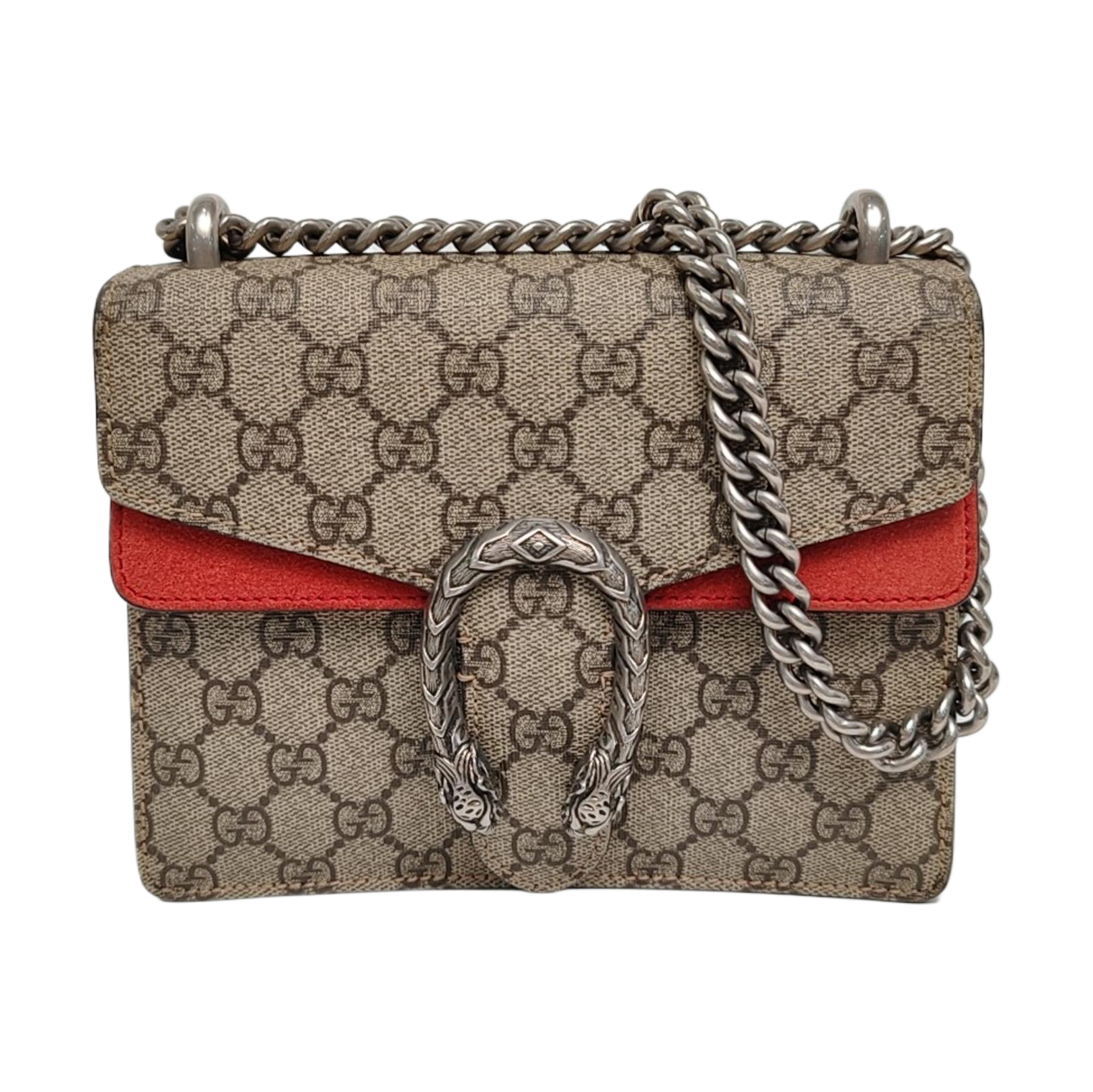 Authenticated pre-owned  Dionysus Super Mini Monogram Coated Canvas Beige - Crossbody Bag at Looply