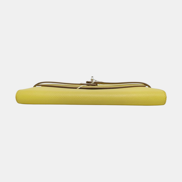 Authenticated pre-owned  Kelly Epsom Yellow Wallet - Wallet at Looply