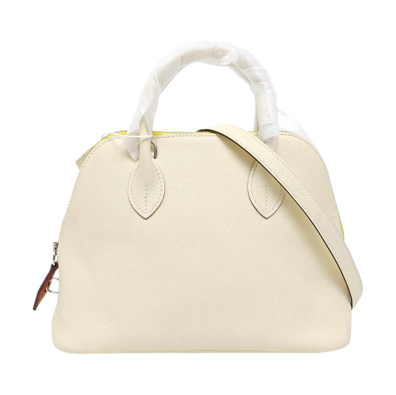 Authenticated pre-owned  Bolide 25 Epsom White - Shoulder Bag at Looply