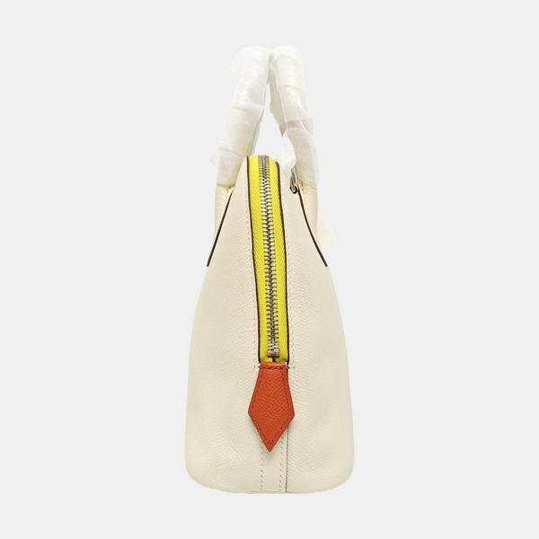 Authenticated pre-owned  Bolide 25 Epsom White - Shoulder Bag at Looply