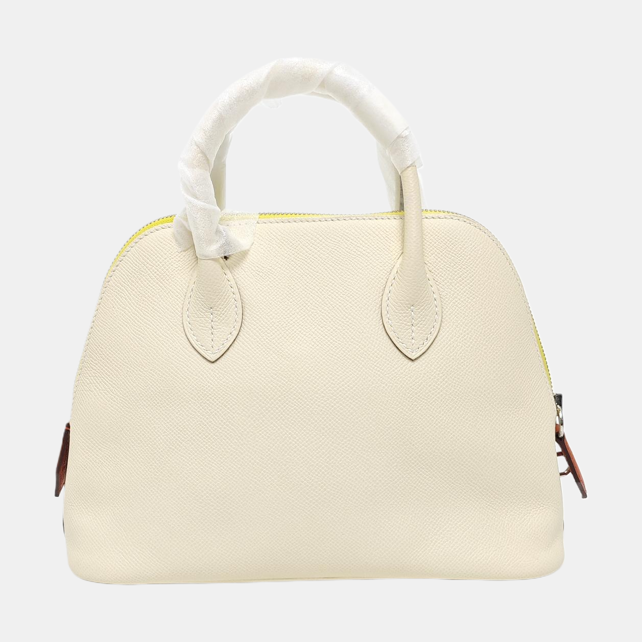 Authenticated pre-owned  Bolide 25 Epsom White - Shoulder Bag at Looply