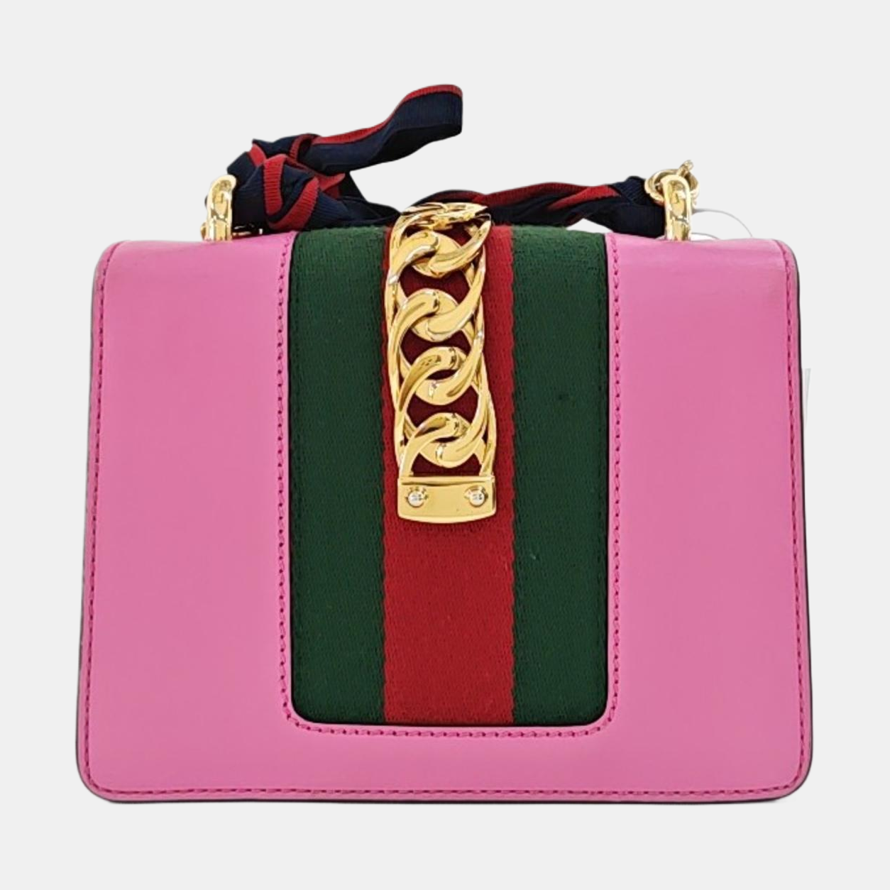 Authenticated pre-owned  Sylvie Small Calfskin Pink - Crossbody Bag at Looply