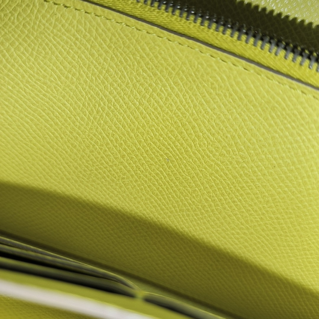 Authenticated pre-owned  Kelly Epsom Yellow Wallet - Wallet at Looply