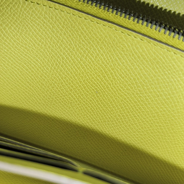 Authenticated pre-owned  Kelly Epsom Yellow Wallet - Wallet at Looply