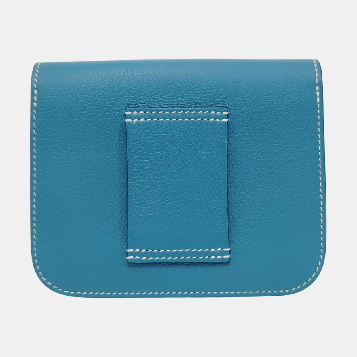 Authenticated pre-owned  Constance Slim Evercolor Blue Card Holder - Card Holder at Looply