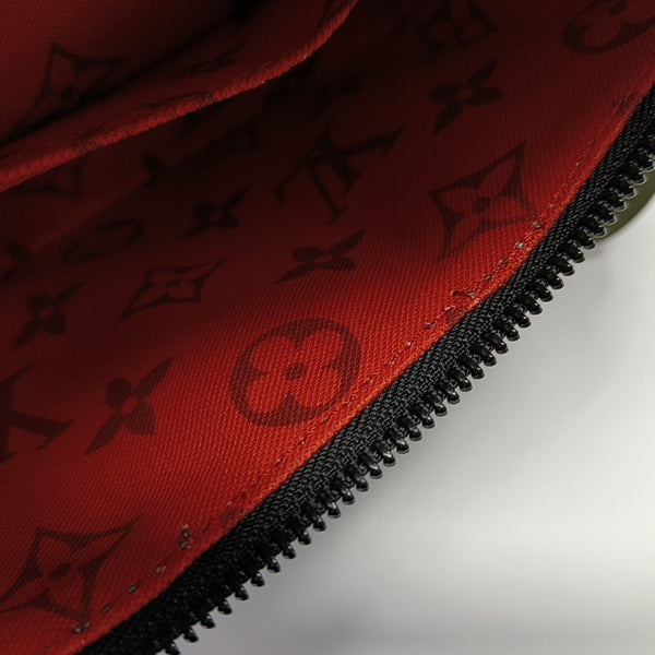 Monogram Coated Canvas Green