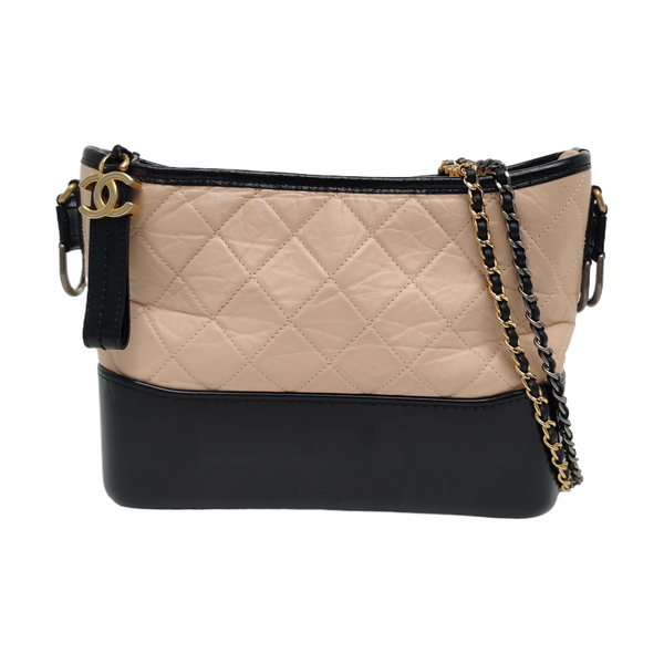 Authenticated pre-owned  Gabrielle Quilted Calfskin Pink - Crossbody Bag at Looply