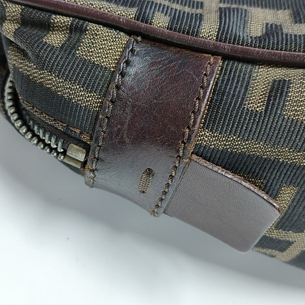 Canvas Top Handle Bag Brown