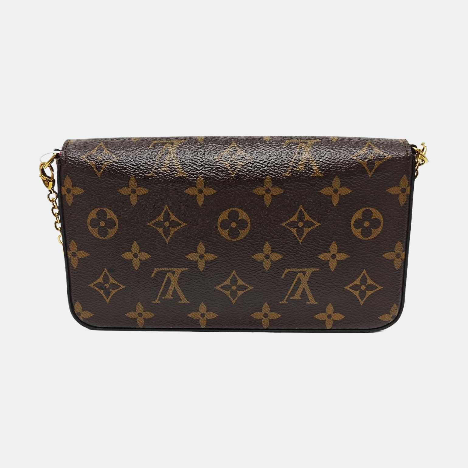 Authenticated pre-owned  Félicie Monogram Coated Canvas Brown - Shoulder Bag at Looply
