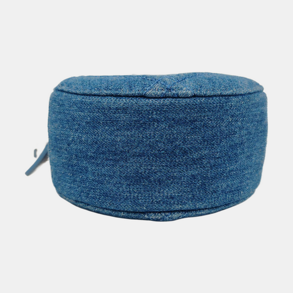 Authenticated pre-owned  Chanel 19 Quilted Denim Blue - Shoulder Bag at Looply