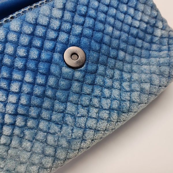 Quilted Velvet Blue