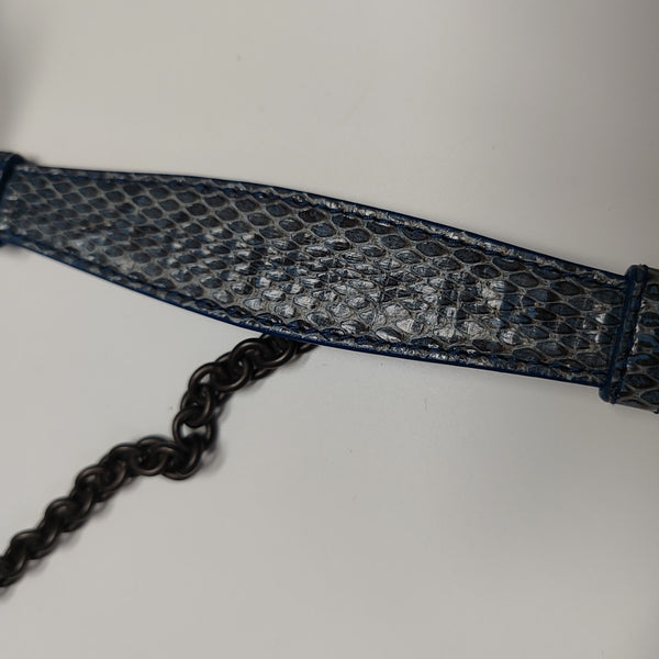 Quilted Velvet Blue