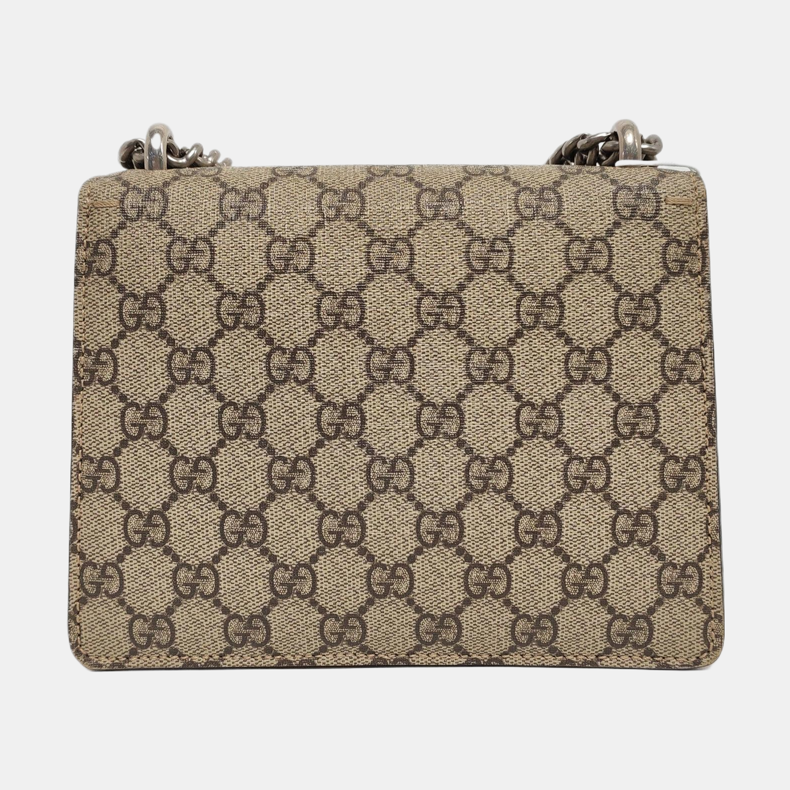 Authenticated pre-owned  Dionysus Super Mini Monogram Coated Canvas Beige - Shoulder Bag at Looply