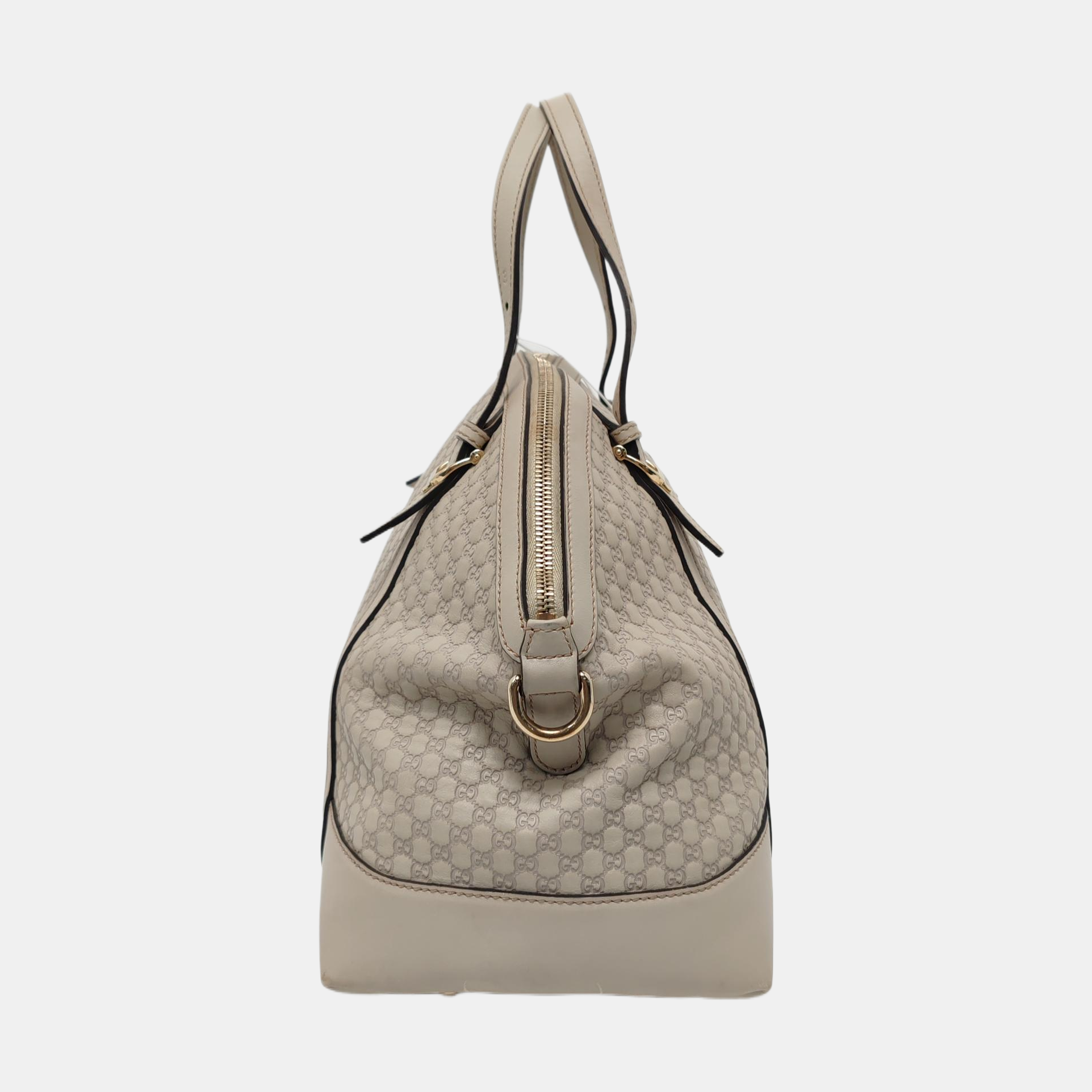 Authenticated pre-owned  Microguccissima Calfskin White - Shoulder Bag at Looply