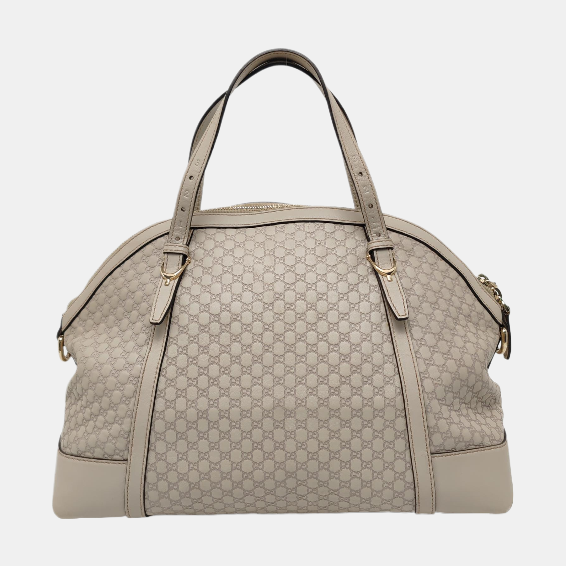Authenticated pre-owned  Microguccissima Calfskin White - Shoulder Bag at Looply
