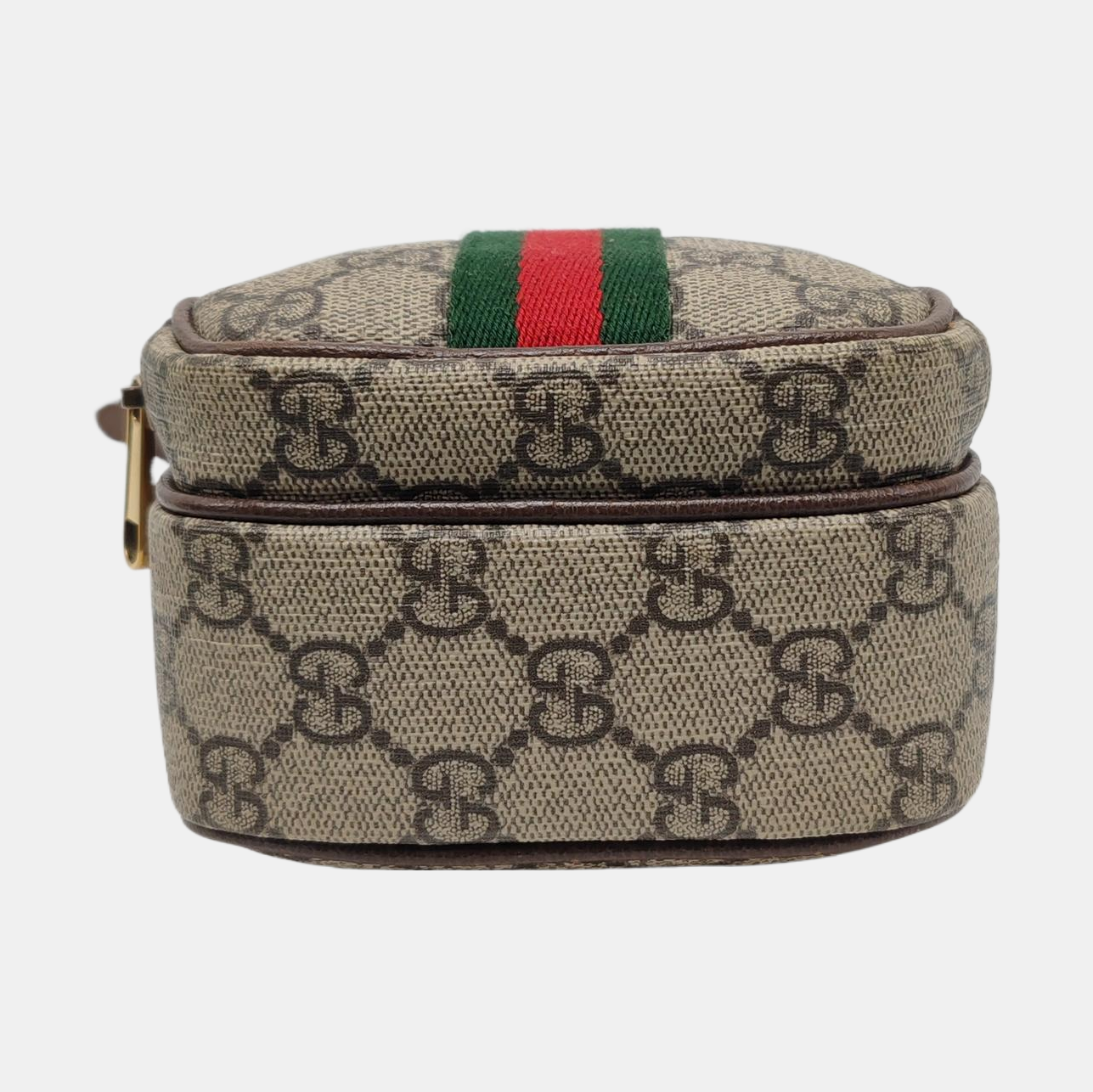 Authenticated pre-owned  Ophidia Small Monogram Coated Canvas Beige - Crossbody Bag at Looply