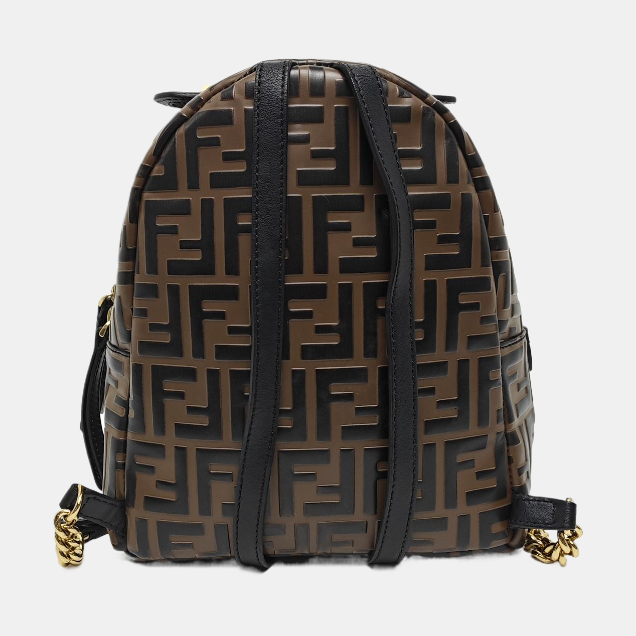 Calfskin Backpack Mini Brown