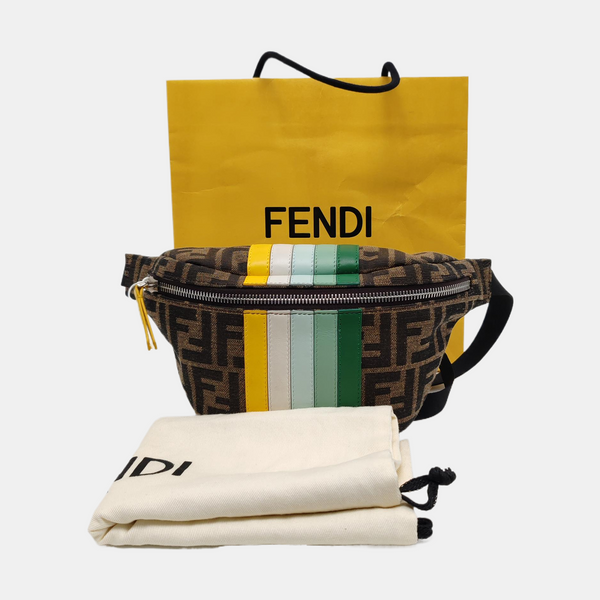 Canvas Belt Bag Brown