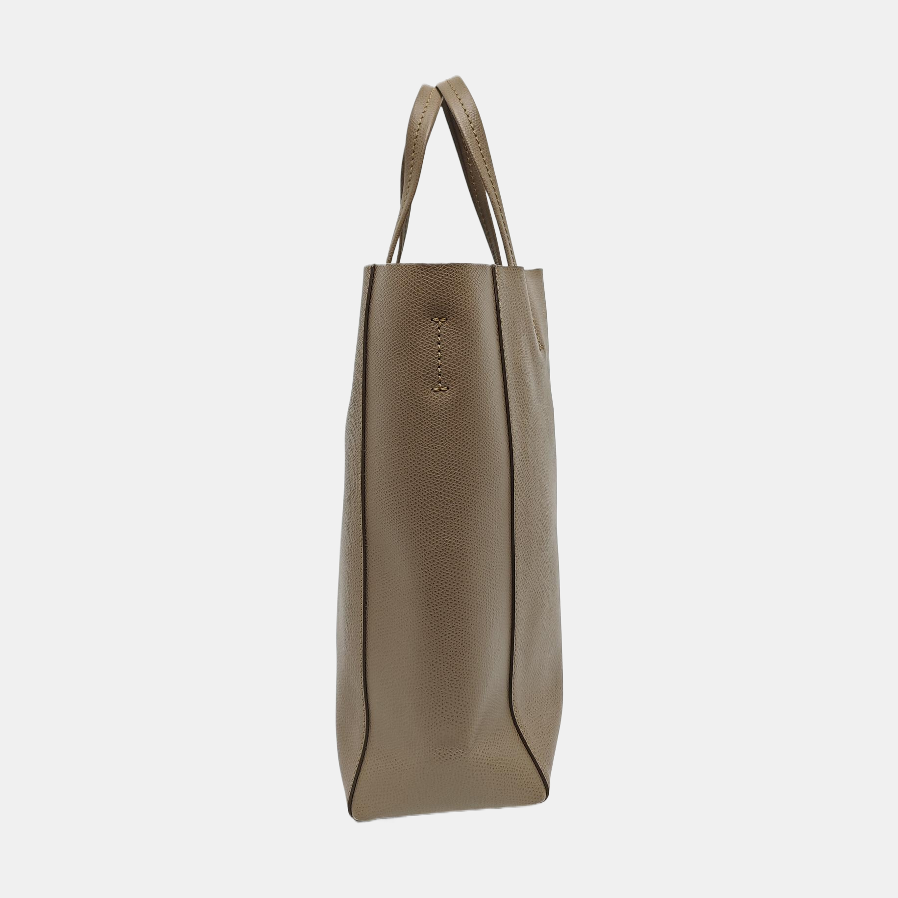 Authenticated pre-owned  Cabas Small Calfskin Gray - Handbags at Looply