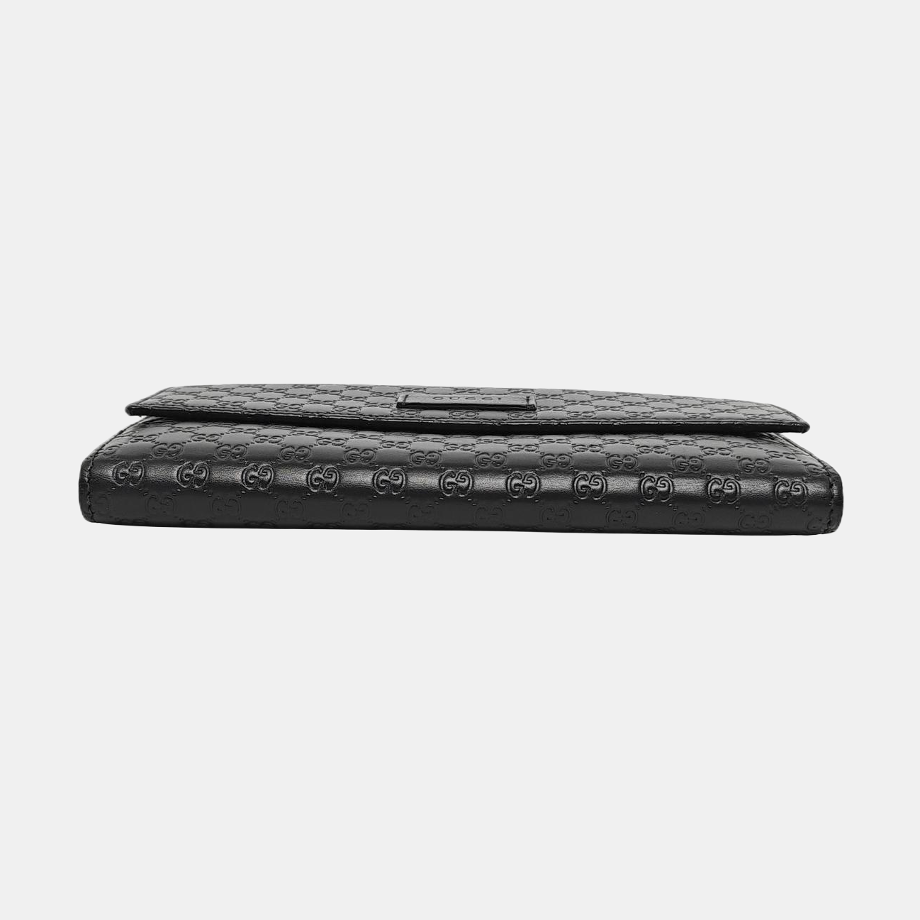 Authenticated pre-owned  Microguccissima Monogram Calfskin Black Wallet - Wallet at Looply