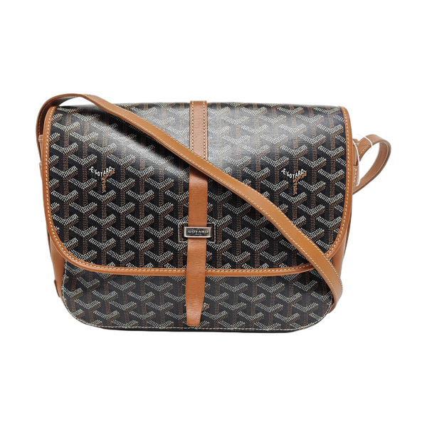 Belvedere Coated Canvas Brown