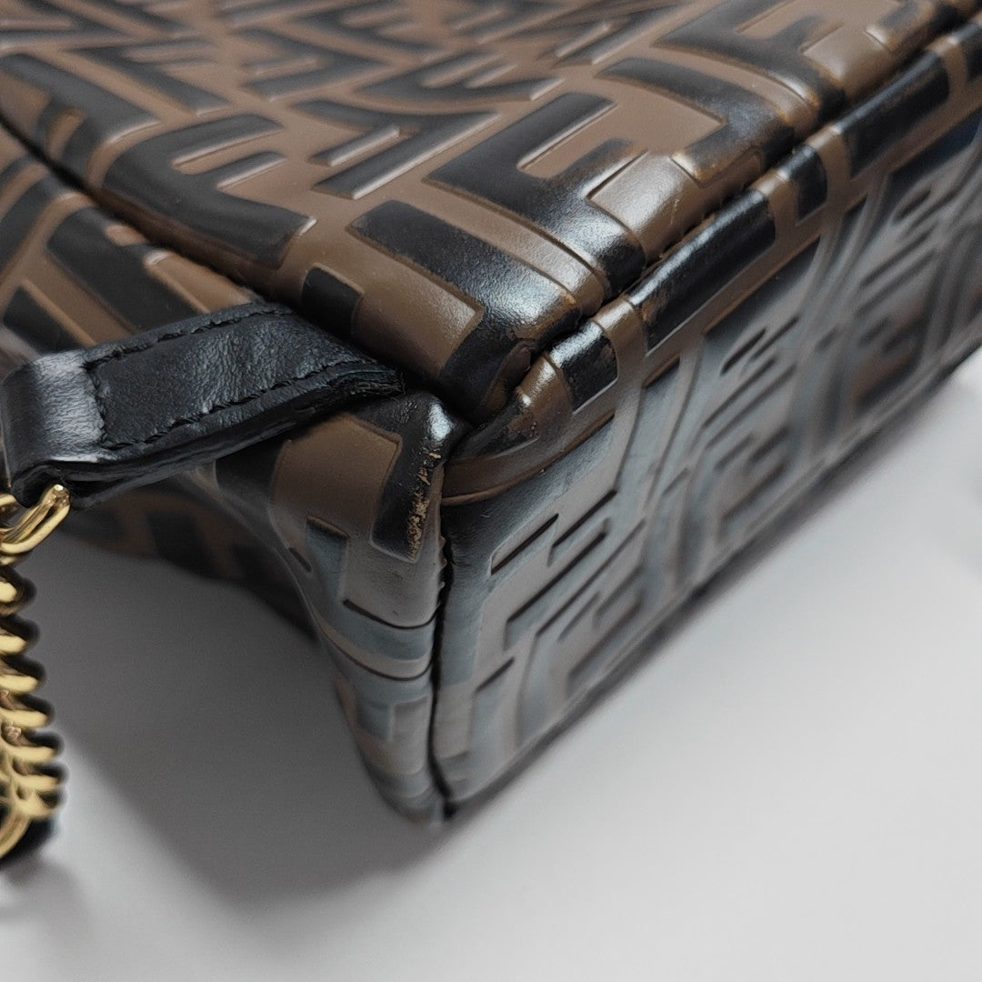 Calfskin Backpack Mini Brown