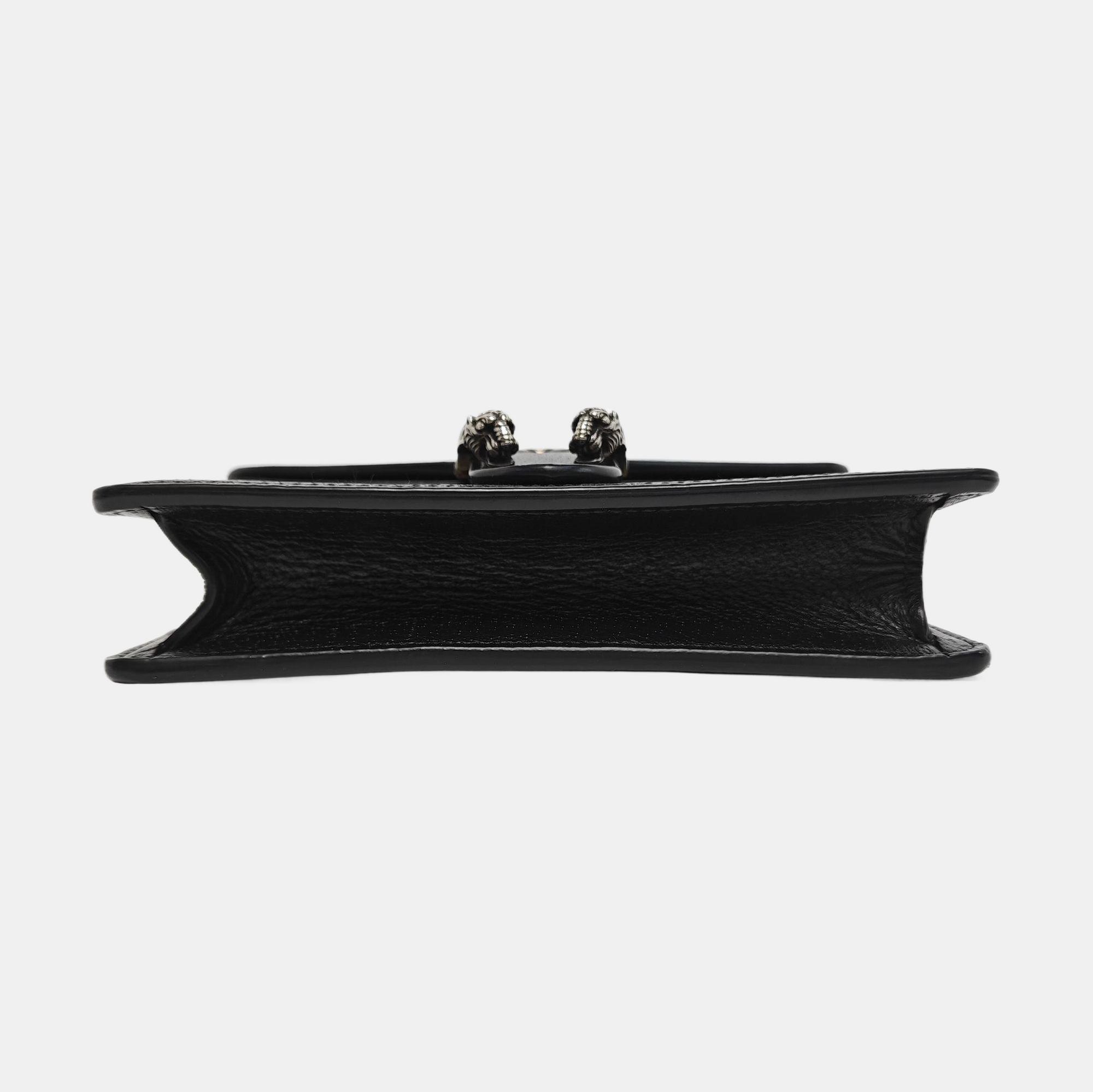 Authenticated pre-owned  Dionysus Super Mini Monogram Denim Black - Shoulder Bag at Looply