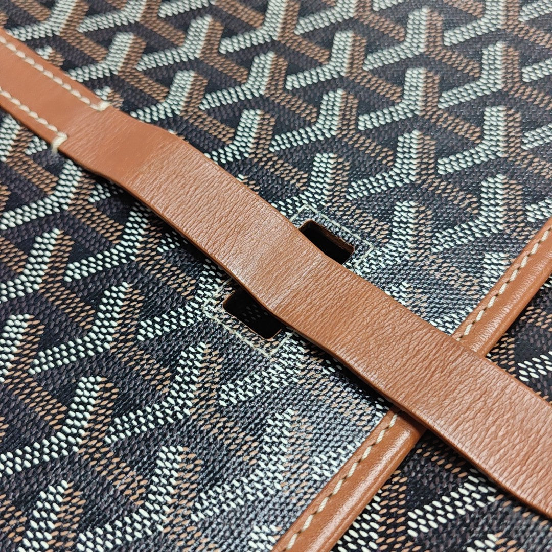 Belvedere Coated Canvas Brown