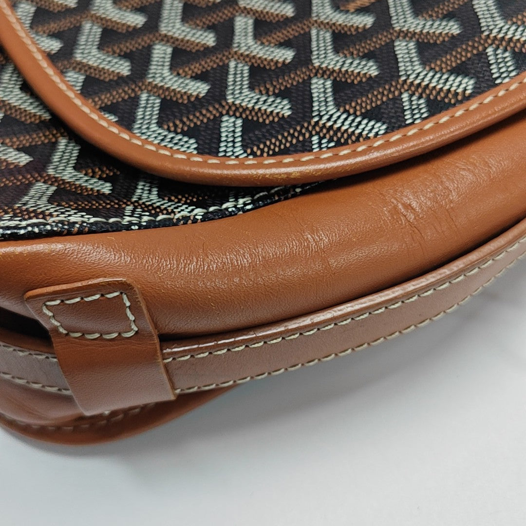 Belvedere Coated Canvas Brown