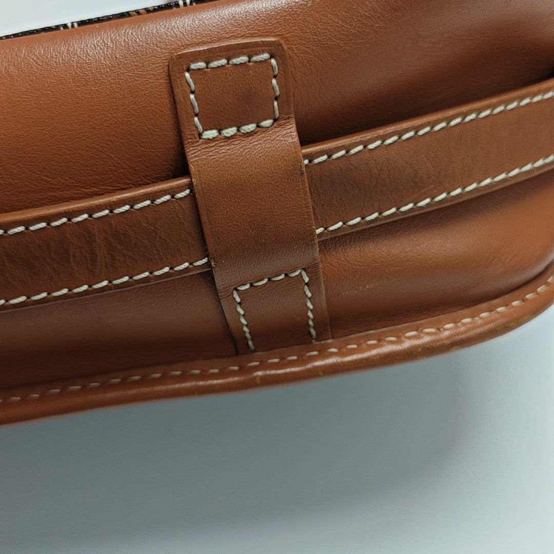Belvedere Coated Canvas Brown
