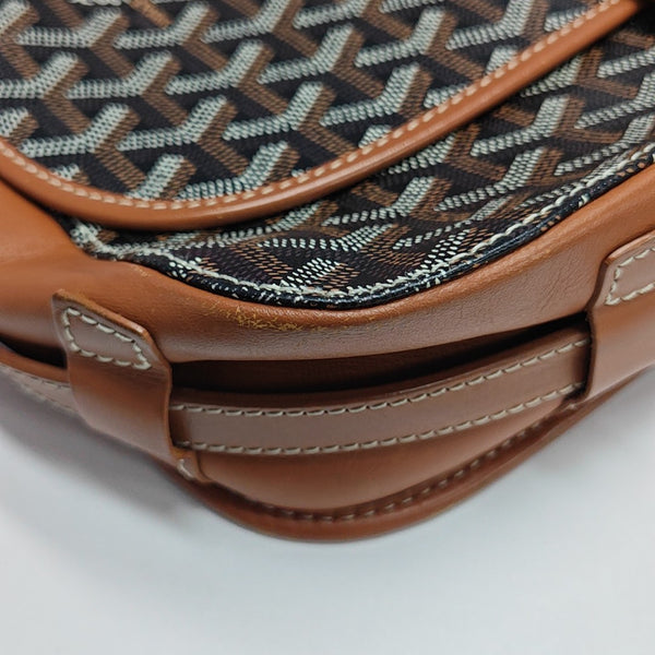 Belvedere Coated Canvas Brown
