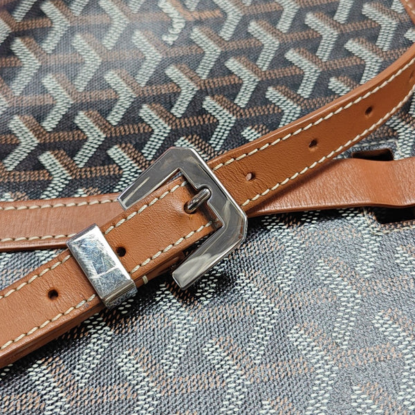 Belvedere Coated Canvas Brown