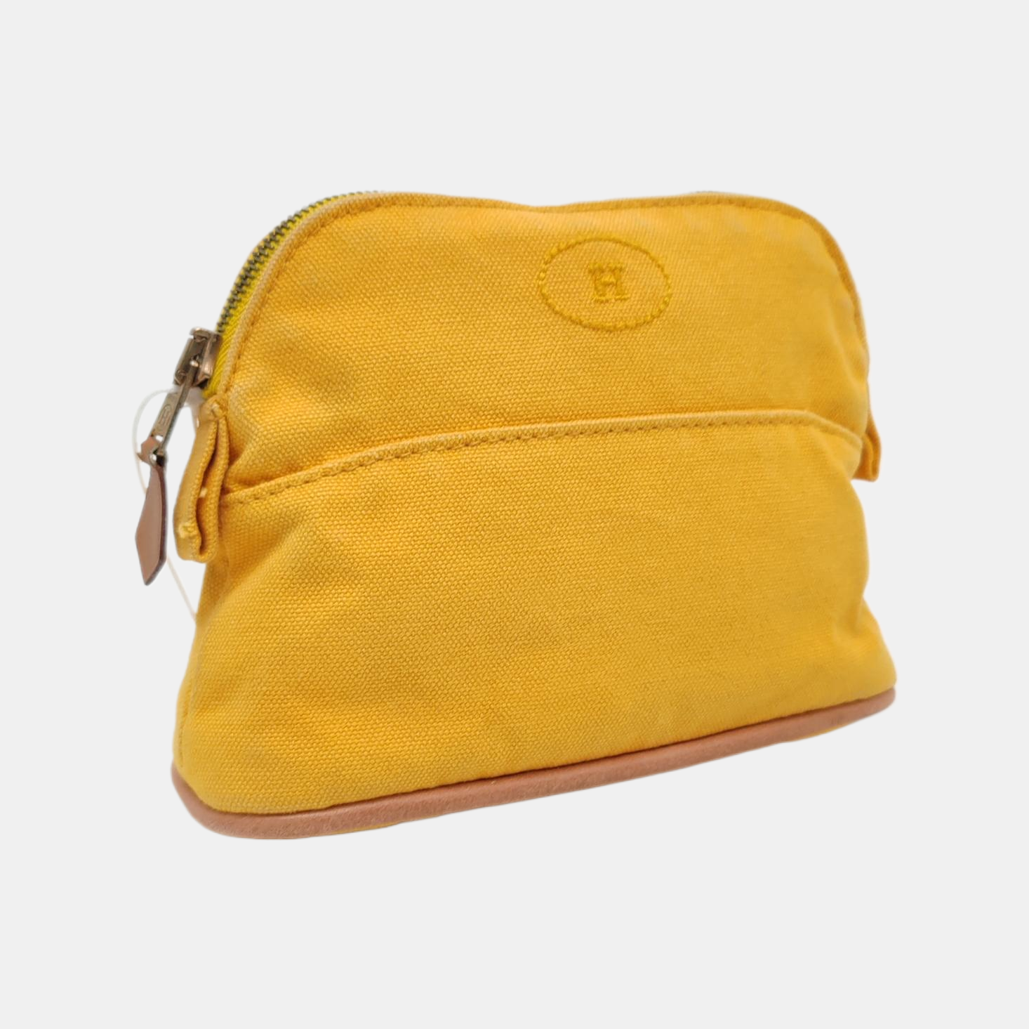 Authenticated pre-owned  Bolide 15 Canvas Yellow - Clutch at Looply