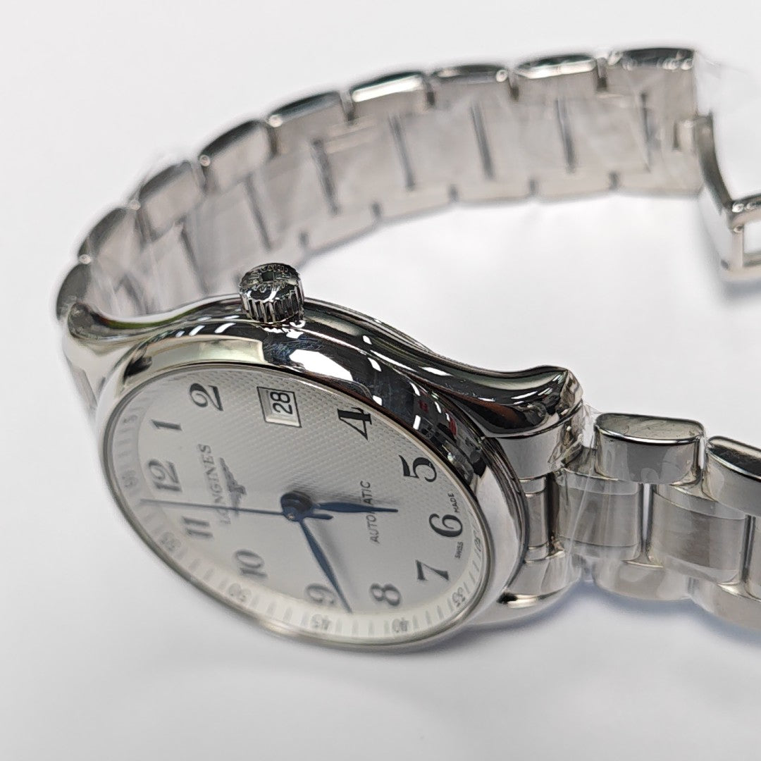 Master Control 36mm White Automatic Watch