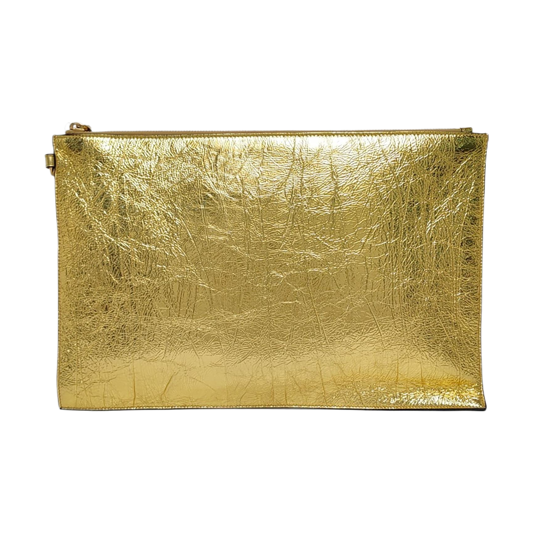 Calfskin Clutch Gold