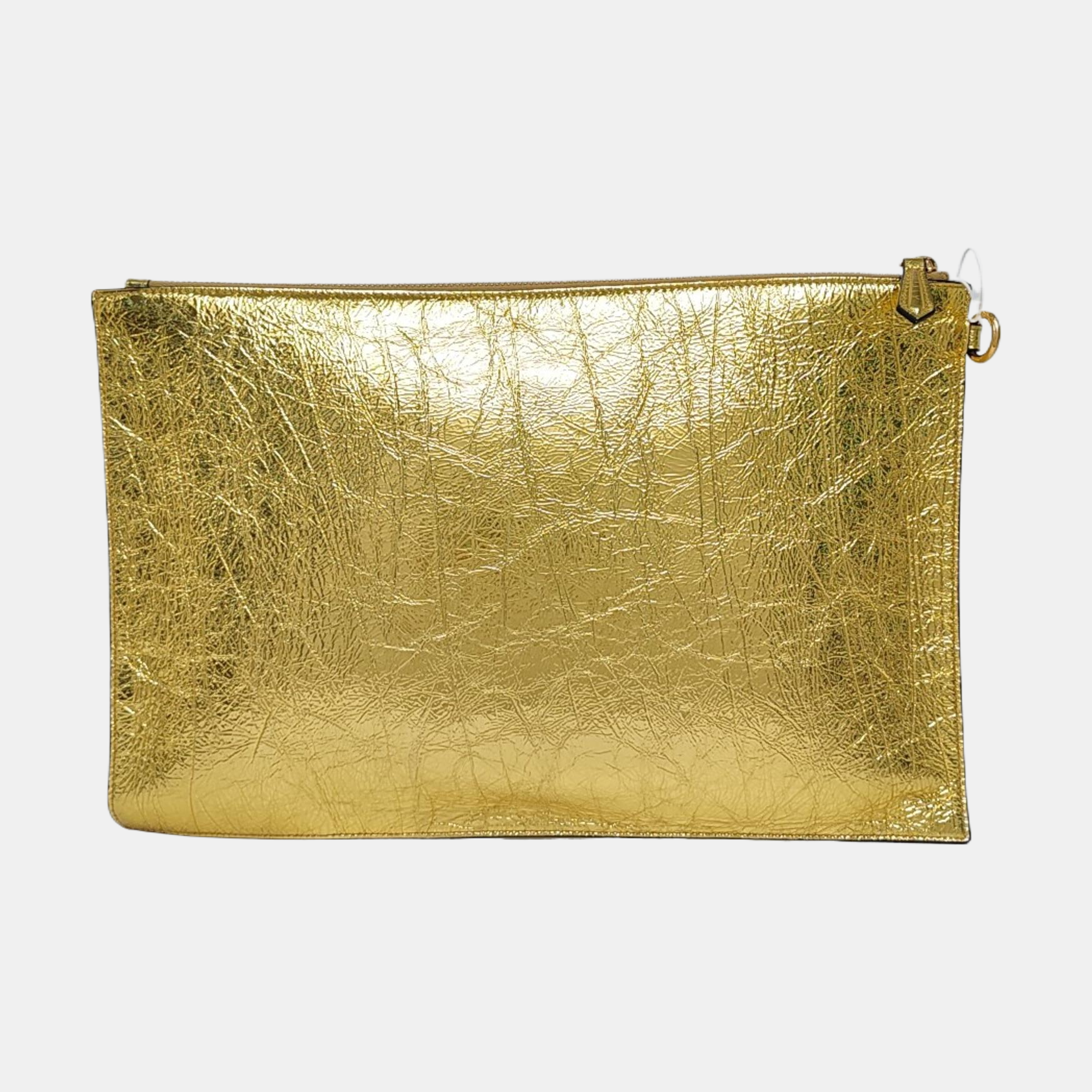 Calfskin Clutch Gold