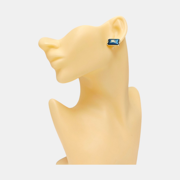 Gold-tone Metal Gold Earring
