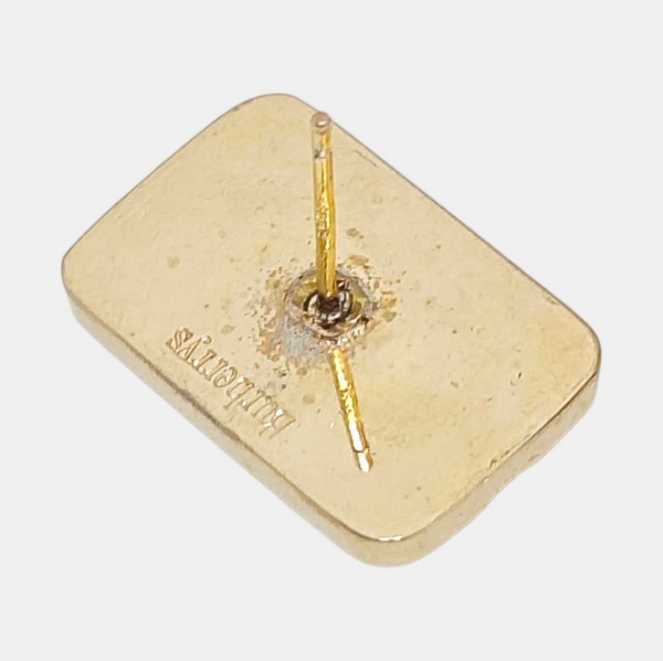 Gold-tone Metal Gold Earring